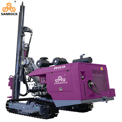 DTH Hammer Drilling Equipment Portable DTH Drill Rig Hydraulic Rotary Drilling Rig