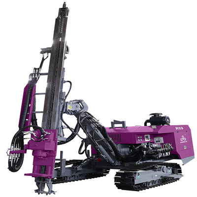 Surface Drilling Rig Crawler Borehole Drilling Rig Lifting Force 27KN Anchor Drilling Machine