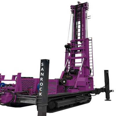 Water Drilling Equipment 263KW Diesel Water Borehole Drilling Machine Portable Well Drilling Rig