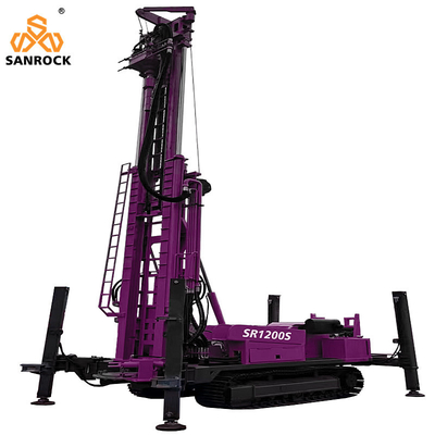 Water Well Drilling Rig With Mud Pump Rotary Borehole Drilling Equipment Deep Water Well Drilling Machine
