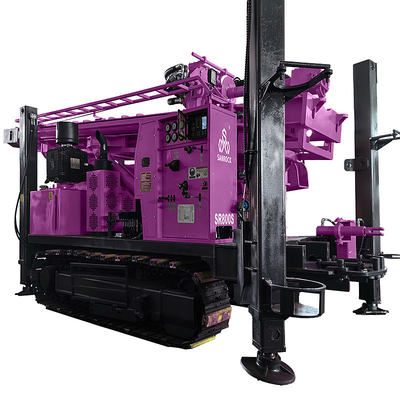 Depth 1000m Water Well Drilling Rig Crawler Drilling Rig Hydraulic Water Drilling Rig Machine