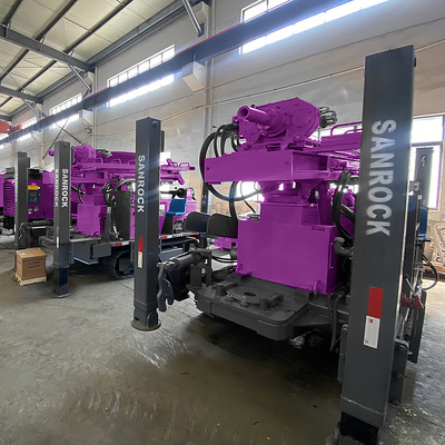 Water Drilling Equipment 263KW Diesel Water Borehole Drilling Machine Portable Well Drilling Rig