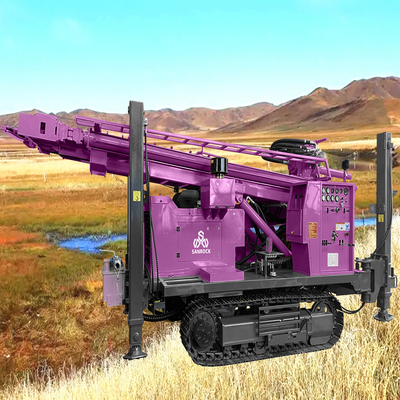 Depth 1000m Water Well Drilling Rig Crawler Drilling Rig Hydraulic Water Drilling Rig Machine