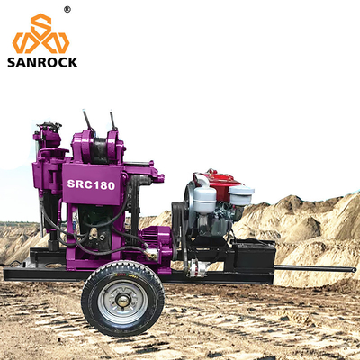 Core Sample Drilling Rig Borehole 180meters Deep Exploration Geotechnical Drill Rigs for Sale