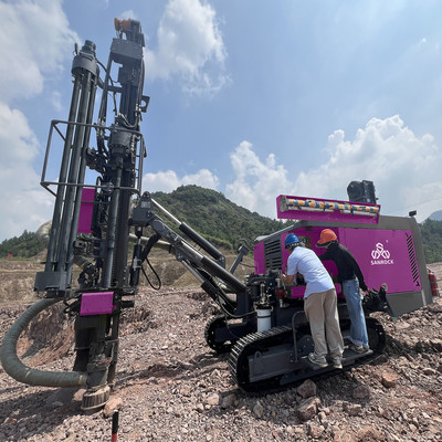 Bore Hole 30m Depth Integrated Drilling Equipment Mining Hydraulic DTH Drilling Rig