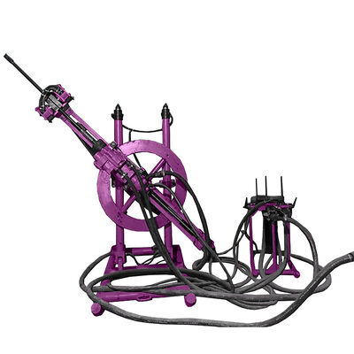 Portable Drilling Rig Depth35m Horizontal Directional Drilling Machine Tunnel Hydraulic Drilling Rig