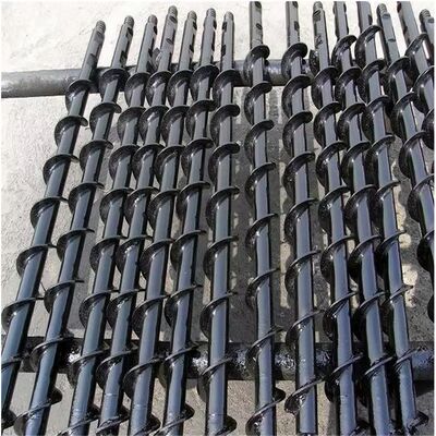 Auger Drilling Rod Mining Spiral Drill Rod Water Exploration Rock Drilling Twist Drill Pipe