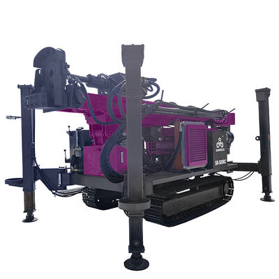 Rock Core Drilling Machine Mining Exploration Drilling Rig Reverse Circulation Crawler Drilling Rig