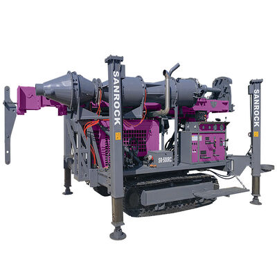 Hydraulic Core Drilling Rig Reverse Circulation Borehole Drilling Rig Geotechnical Engineering Drilling Machine