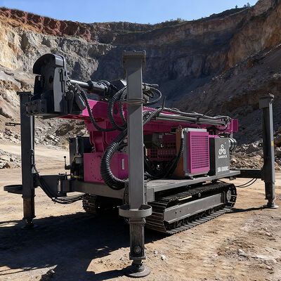 Mining Core Drilling Machine Lifting Force12KN Reverse Circulation Drill Rig Portable Drilling Rig