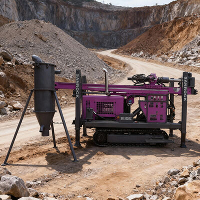 Crawler Drilling Rig Power 129KW Reverse Circulation RC Drilling Machine Geological Core Drilling Rig