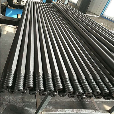 Top Hammer Rock Drilling Pipe Mining Machine Parts T45 Thread Extension Drilling Rod