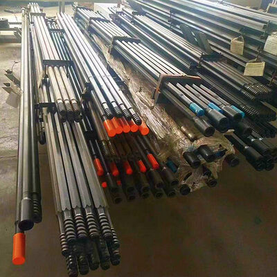 Threaded Drill Pipe R22  R25 R28 R32 R38 T38 T45 T51 Wear Resistant Rock Drill Extension Rod