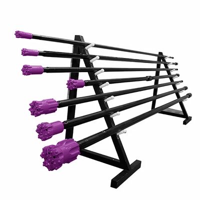 Threaded Drill Rods R32 T38 T45 T51  GT60 Top Hammer Drilling Speed Drifting Drill Rods