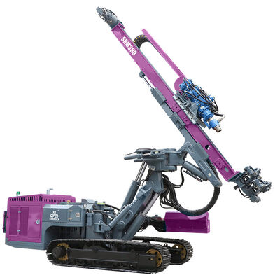 Crawler DTH Drilling Rig 150m Depth Hydraulic Borehole Drilling Rig Diesel Mining Drilling Machine