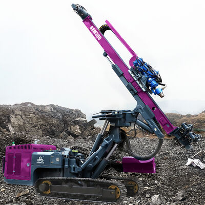 Hydraulic DTH Hammer Drilling Rig Surface Borehole Drilling Equipment Portable DTH Drilling Rig