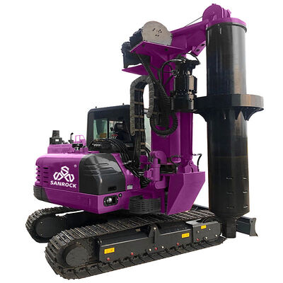Hydraulic Rotary Drilling Rig Highway Municipal Engineering Construction Machine Portable Drill Rig