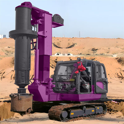 Compact Rotary Drilling Rigs Urban Construction Works Auger Borehole Drilling Rig Equipment
