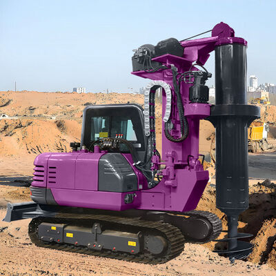 Compact Rotary Drilling Rigs Urban Construction Works Auger Borehole Drilling Rig Equipment