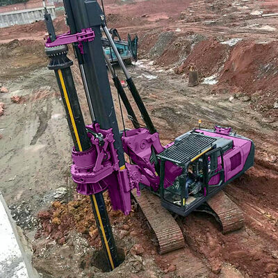 Rotary Drilling Rig Rotary speed 17-45r/min Foundation Construction Machinery  Portable Rotary Drill Machine