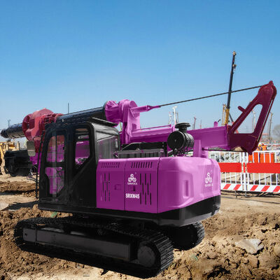 Medium Rotary Drilling Rig Rotary Torque 45KN.m Highway Municipal Construction Drilling Rig Equipment