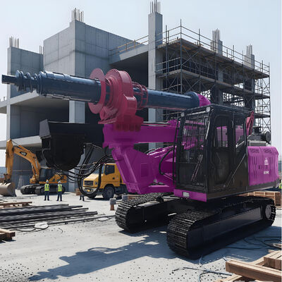Rotary Borehole Drilling Rig Pile Hole Hiameter 1200mm Urban Foundation Construction Rotary Drilling Machine