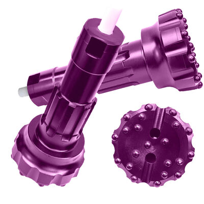 Drilling Rig Tools Borehole Drill Bit Durable DTH Button Bit High Air Pressure Rock Drilling Bit