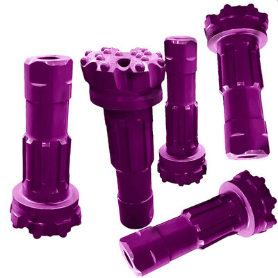 DTH Hammer Button Bit Excellent Hole Stability and Straightness  Mining Quarry DTH Drill Bits