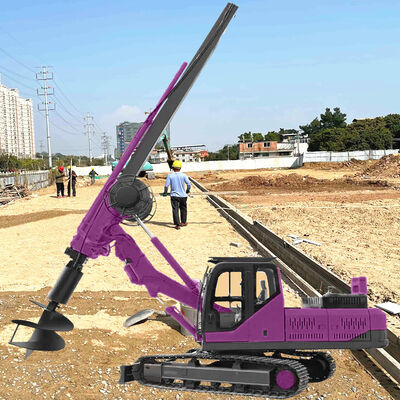 Rotary Drilling Rig Borehole Depth 20m Highway Municipal Construction Drilling Equipment Portable Drilling Rig