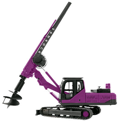 Rotary Piling Machine Building Infrastructure Construction Machinery Mobile Rotary Drilling Rig
