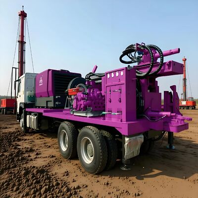 Water Well Boring Machine Sustainable Ground Water Drilling Rig Truck Mounted Water Well Drilling Rig