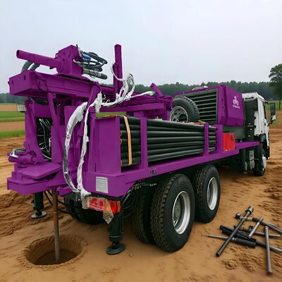 Water Well Boring Machine Sustainable Ground Water Drilling Rig Truck Mounted Water Well Drilling Rig