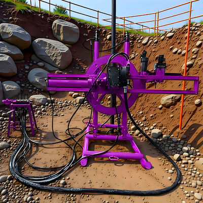Horizontal Directional Drilling Equipment Slope Protection Operations Hydraulic DTH Drilling Rig