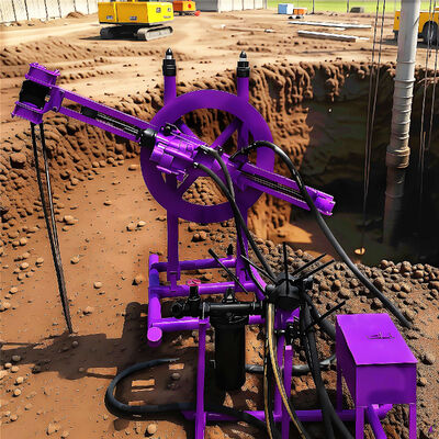 Portable DTH Drilling Rig Compact Horizontal Directional Drilling Machine Hydraulic Drilling Rig