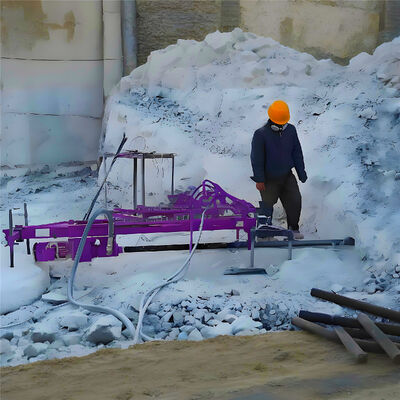 Rock Blast Hole Drilling Rig Torque 3000N.m Foundation Construction Portable DTH Drilling Rig Manufacturer