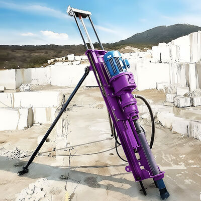 Rock Blast Hole Drilling Rig Torque 3000N.m Foundation Construction Portable DTH Drilling Rig Manufacturer