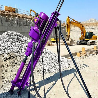 Mining Drilling Rig High Efficient Fracturing and Penetration Rock DTH Drilling Rig  Small Drilling Machine