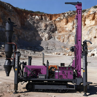 Reverse Circulation Drilling Rig Power 132KW Hydraulic Core Drilling Rig Crawler Drilling Machine