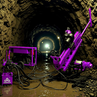 Compact Tunnel Drilling Rig Underground Geological Drilling Machine Hydraulic Core Drilling Rig