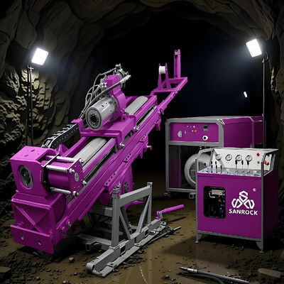 Hydraulic Core Drill Machine Tunnel Exploration 400m Mobile Core Drilling Rig For Sale