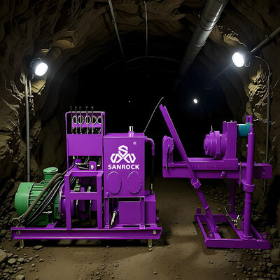 Mobile Small Core Drilling Rig High Torque and Thrust Required Diamond Core Drill Machine