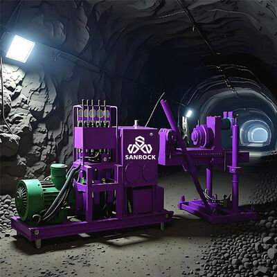 Compact Tunnel Drilling Rig Underground Geological Drilling Machine Hydraulic Core Drilling Rig