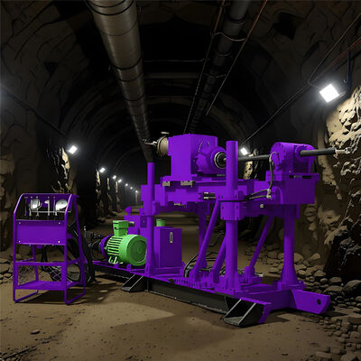 Portable Core Drilling Machine 400m Tunnel Exploration Drilling Rig Hydraulic Core Drilling Rig