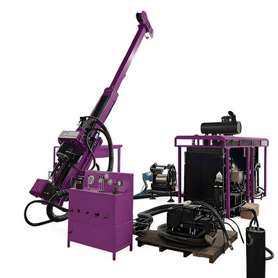 Rock Core Drilling Rig Geotechnical Mobile Drilling Rig Tunnel Exploration Core Drilling Rig Machine