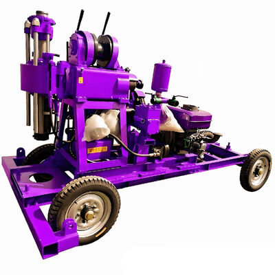 Trailer Core Drilling Rig Reliable Subsurface Sampling Drilling Machine Diamond Core Drilling Rig Manufacturer  
