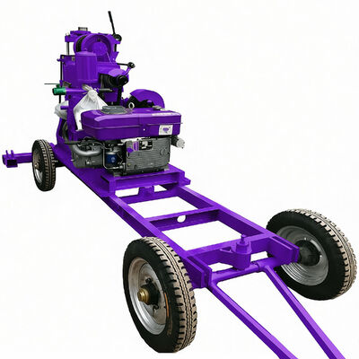 Exploration Core Drilling Rigs Light Weight Mobile Drilling Rig 200m Core Sample Drilling Rig