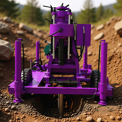 Hydraulic Core Drilling Rig Rotary Borehole Drilling Equipment Geological Core Drilling Rig Machine 