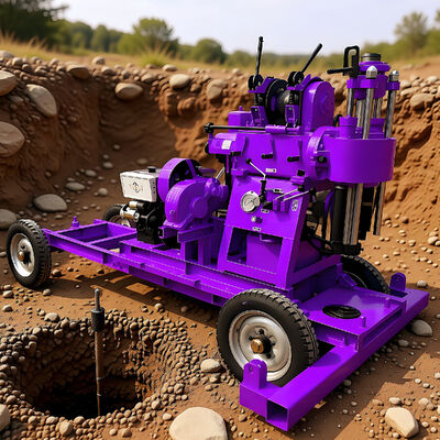 Portable Core Drilling Rig Flexible Movement Geotechnical Drilling Equipment Hydraulic Core Drilling Rig  