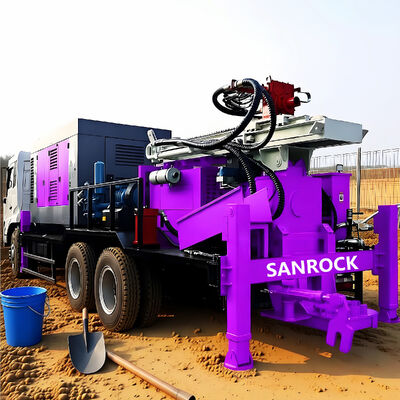 Multifunctional Water Well Drilling Rig Geothermal Well Drilling Machine Crawler Water Well Drilling Rig Supplier 