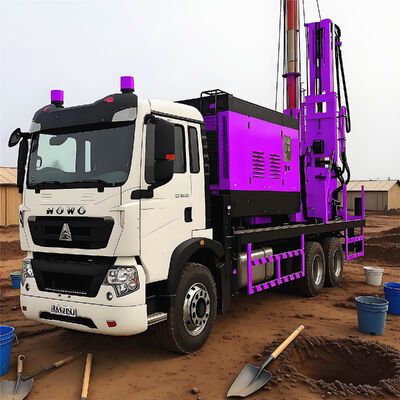 Multifunctional Water Well Drilling Rig Geothermal Well Drilling Machine Crawler Water Well Drilling Rig Supplier 